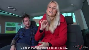 Takevan Blondie rocks after shopping take quick fuck and home to husband