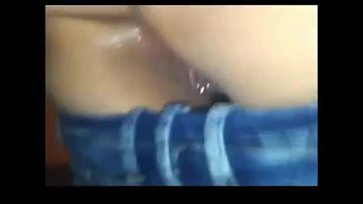 Hot Redhead Moans While She Gets Her Sweet Ass Fucked On A Public Toilet