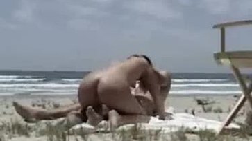 Sex at the beach Amateur sex