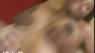 Black slut fuck with two big man with huge cock